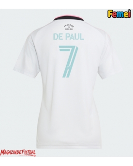 Inter Miami Rodrigo De Paul #7 Tricou Fotbal Replică 2026-27 Femei Treilea Inter Miami Rodrigo De Paul #7 Tricou Fotbal Replică 2026-27 Femei Treilea